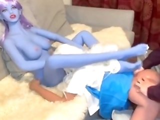 Kansas City Gf Rents Me A Hookup Doll And Eat Its Muff While I Fuck Her Doggystyle