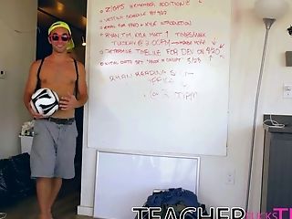 Instructor Tempts Student Spunk-pump And Youthfull Gfs