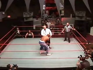 Reality Story With Grappling Match Occurring In The Ring